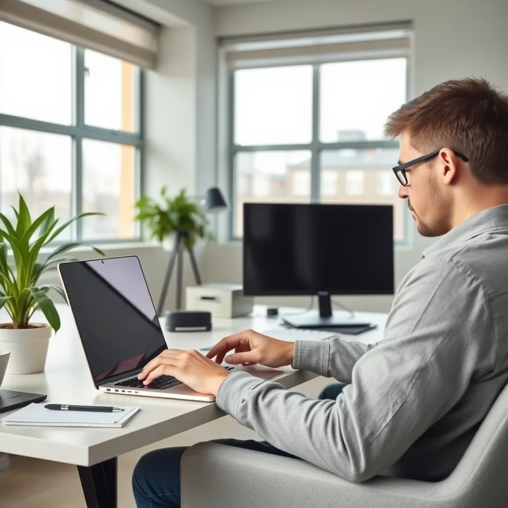 Professional die marktonderzoek doet naar salarissen